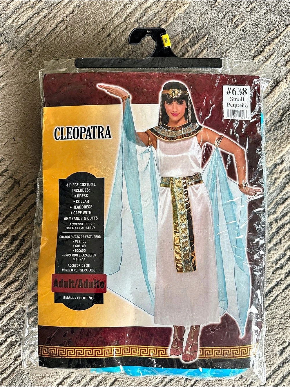 Adult Cleopatra Costume Small NWT